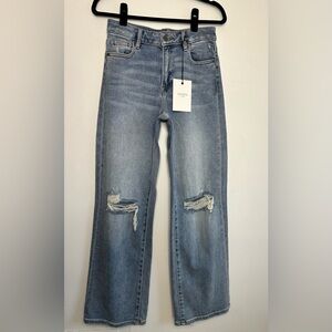 Modern Blue Straight Leg Jeans